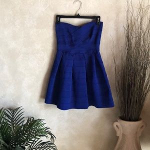 Short Navy Blue Cocktail Dress